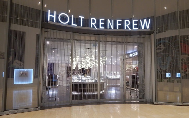 Holt Renfrew Security Grille