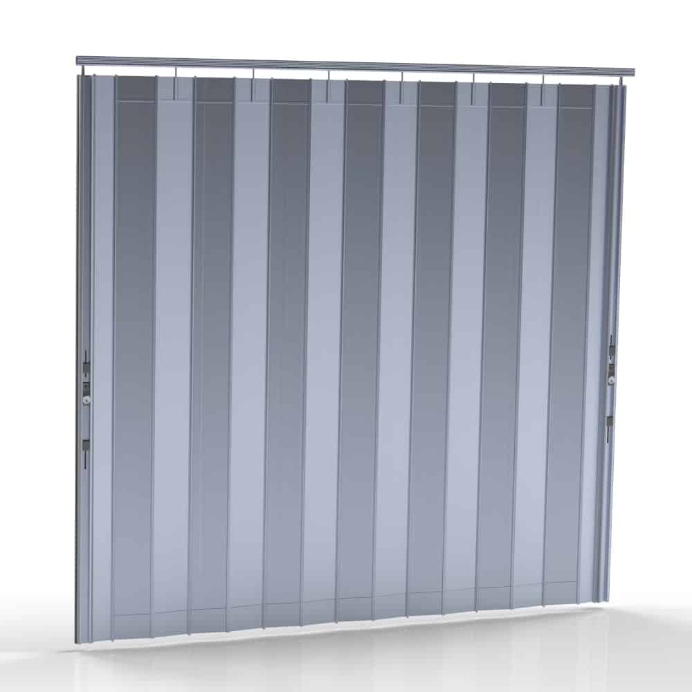 Commercial Side Folding Security Doors - Security Grilles - Dynamic